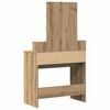 vidaXL Schminktisch Artisan-Eiche 80 x 41 x 144,5 cm Holzwerkstoff