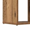 vidaXL TV-Schrankset Braun 60 x 24 x 125,5 cm Holzwerkstoff