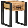 vidaXL Beistelltisch mit Schubladen 40 x 40 x 50 cm Massivholz Mango
