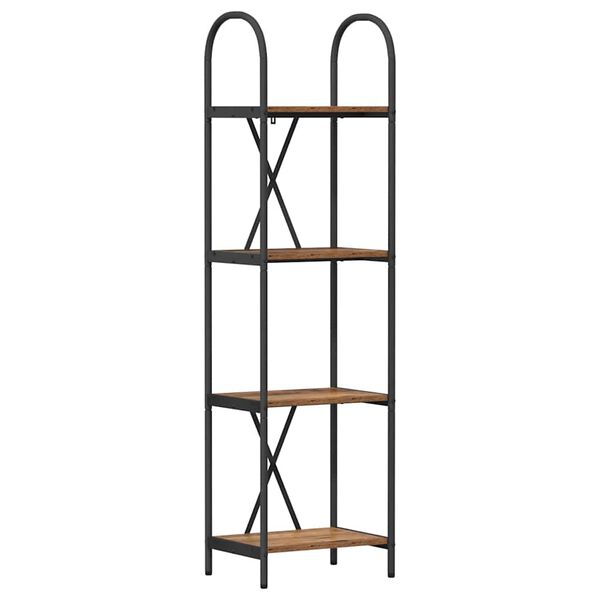 vidaXL B&uuml;cherregal Altholz 40 x 30 x 146 cm Holzwerkstoff