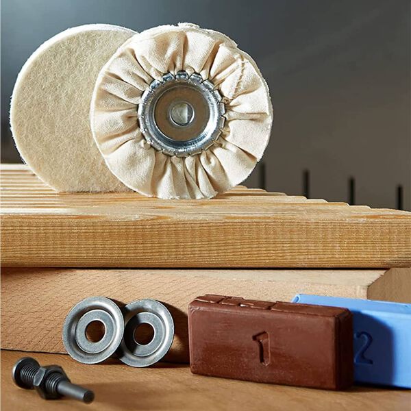 wolfcraft Hobby-Polierset 2178000