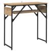 vidaXL Konsolentisch Artisan-Eiche Holzwerkstoff 75x30x75cm