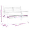 vidaXL Gartensofa-Set Massivholz Akazie