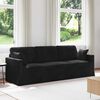 vidaXL Sofa Schwarz 228 x 78 x 80 cm Samt