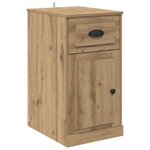 vidaXL Seitenschrank 40 x 50 x 75 cm Holzwerkstoff Artisan-Eiche