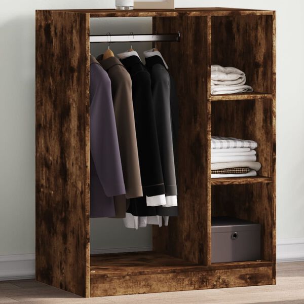 vidaXL Kleiderschrank R&auml;uchereiche 77x48x102 cm Holzwerkstoff
