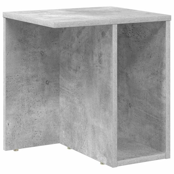 vidaXL Beistelltisch Beton Grau 37 x 32 x 40 cm Holzwerkstoff