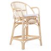CHILDHOME Junior-Stuhl mit Kissen Montana Rattan