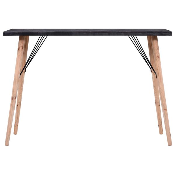 vidaXL Konsolentisch Betonoptik 112 x 40 x 76 cm MDF