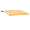 vidaXL Ausziehbare Markise Sand 4 x 2 m Stoff