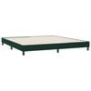 vidaXL Bettgestell ohne Matratze Dunkelgr&uuml;n 180x210 cm Samt