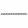 vidaXL Treppe Tritt Rechtwinklig 4 pcs Silber 80 x 20 cm Aluminium