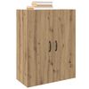 vidaXL Wandschrank Artisan-Eiche 69,5 x 34 x 90 cm Holzwerkstoff