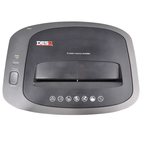 DESQ Aktenvernichter 19 L 4×33 mm Papierstreifen