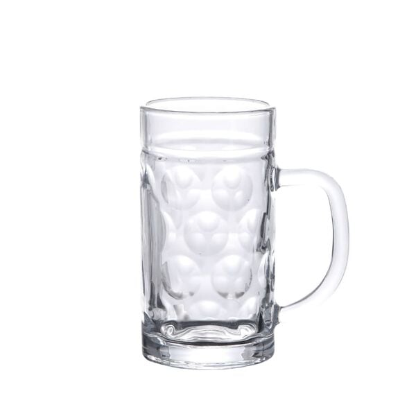 vidaXL Bierkr&uuml;ge mit Henkel Glas 6 Stk. 500 ml