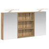 vidaXL Badezimmerschrank-Set 3 stk. 100 x 10,5 x 50 cm Holzwerkstoff