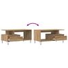 vidaXL Couchtisch Artisan-Eiche 90x49x45 cm Holzwerkstoff
