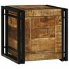 vidaXL Aufbewahrungsbox mit Speicher 40 x 40 x 40 cm Massivholz Mango