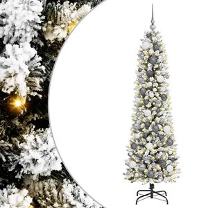 vidaXL K&uuml;nstlicher Weihnachtsbaum Wei&szlig; 180 cm