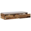 vidaXL Bettschubladen Altholz 80 x 36,5 x 16,5 cm Holzwerkstoff