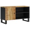 vidaXL TV-Schrank 80x33x46 cm Massivholz Mango & Holzwerkstoff