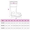 vidaXL Gummistiefel Schwarz Gr&ouml;&szlig;e 40 PVC