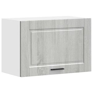 vidaXL K&uuml;chen-H&auml;ngeschrank Porto Grau Sonoma Holzwerkstoff