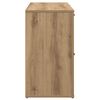 vidaXL mit Schubladen Artisan-Eiche 100 x 33 x 59,5 cm Holzwerkstoff