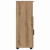 vidaXL Badezimmerschrank mit Speicher Artisan-Eiche 30 x 35 x 95 cm