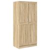 vidaXL Kleiderschrank Sonoma-Eiche 82,5x51,5x180 cm Holzwerkstoff