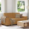 vidaXL 2-Sitzer-Sofa Braun 180x78x84 cm Samt