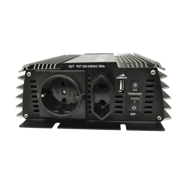 Spannungswandler mit Doppelsteckdosen