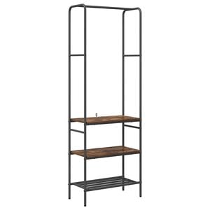 vidaXL Kleiderst&auml;nder Ger&auml;ucherte Eiche 60 x 30 x 171 cm Holzwerkstoff