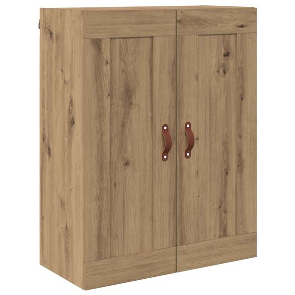 vidaXL Wandschrank Artisan-Eiche 69,5 x 34 x 90 cm Holzwerkstoff