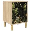 vidaXL Nachttisch RHENEN Sonoma-Eiche 36 x 33 x 50 cm Holzwerkstoff