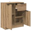 vidaXL Sideboard Artisan-Eiche 60 x 30 x 70 cm Holzwerkstoff