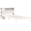 vidaXL Kopfteil mit Stauraum Weiß 90 cm Massivholz Kiefer