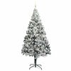 vidaXL Weihnachtsbaum mit 300 LEDs mit St&auml;nder Wei&szlig; 300 cm PVC