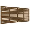 vidaXL Wand-Kopfteil Honigbraun 166x3x91,5 cm Massivholz Kiefer