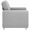 vidaXL Sofa Wolkengrau 100 x 80 x 82 cm Stoff