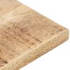 vidaXL Tischplatte Massivholz Mango 15-16 mm 90x70 cm