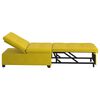 vidaXL Schlafsofa Gelb 194 x 67 x 82 cm Samt