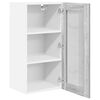 vidaXL H&auml;ngeschrank 2 pcs Graues Sonoma 40 x 31 x 80 cm Holzwerkstoff