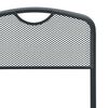 vidaXL Gartenst&uuml;hle 2 pcs Anthrazit 52,5 x 46 x 82 cm Eisen