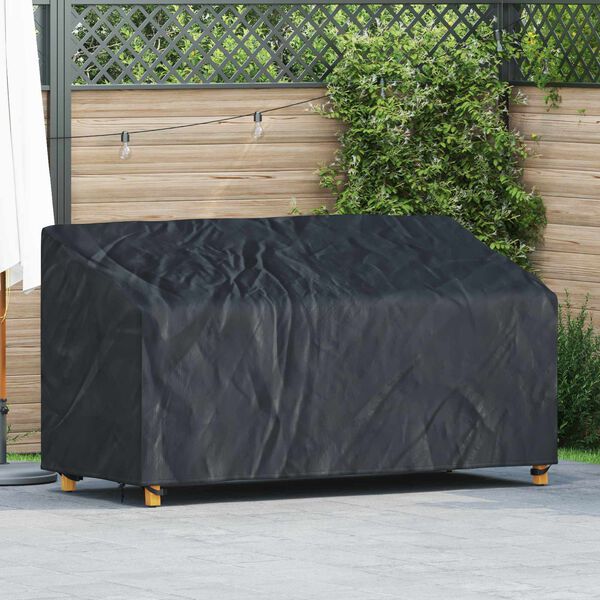 vidaXL Abdeckung für Gartenbank 205 x 85 x 65 / 94 cm 600D-Gewebe