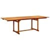 vidaXL 7-tlg. Garten-Essgruppe Massivholz Akazie 160-240 cm