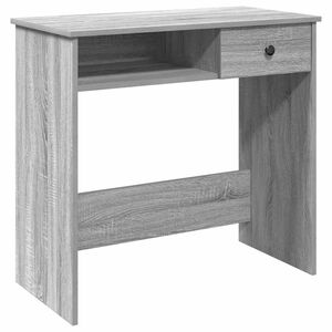 vidaXL Schreibtisch Grau Sonoma 80x40x75 cm Holzwerkstoff