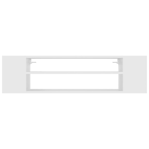 vidaXL TV-Hängeschrank Weiß 100x30x26,5 cm Holzwerkstoff