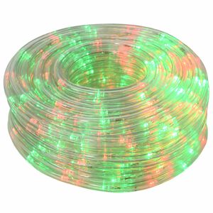 vidaXL LED-Weihnachtslichtschlauch 1200 LEDs Rot und Gr&uuml;n 50 m