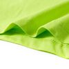 Kinder-Kurzarmshirt Limette 104